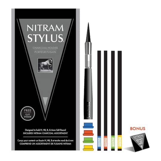 Nitram&#x2122; Charcoal Stylus Set